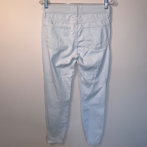 Fidelity Joey Zip Crop Mid Rise Ultra Slim Jeans 27 - Picture 2 of 12